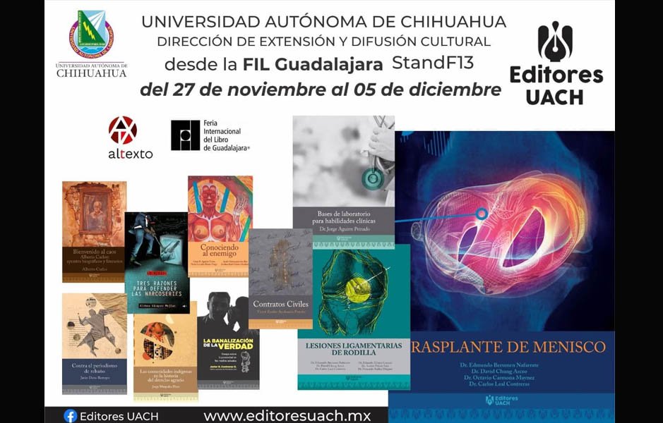 Se Agotan Colecciones De Editorial Uach Durante La Feria Internacional Del Libro Guadalajara 9874