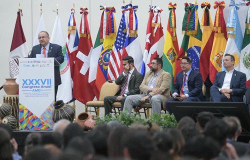 Inauguran el XXXVII Congreso Anual de la AMEI en la UACH