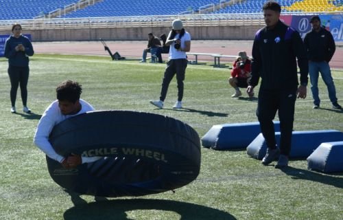 Derrochan talento y calidad en el tryout de las Águilas de la UACH