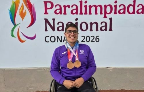 Gana estudiante UACH medalla de bronce en Paralimpiada Nacional CONADE 2026