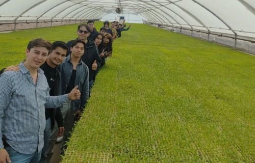 Realizan visita a rancho agrícola estudiantes de FCAyF–UACH